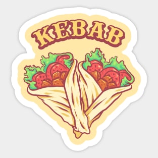 kebab Sticker